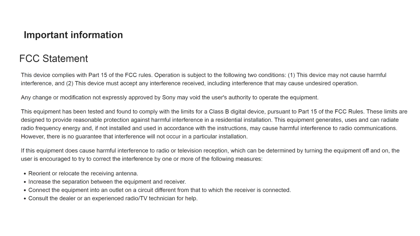 Sony 00532F User Manual