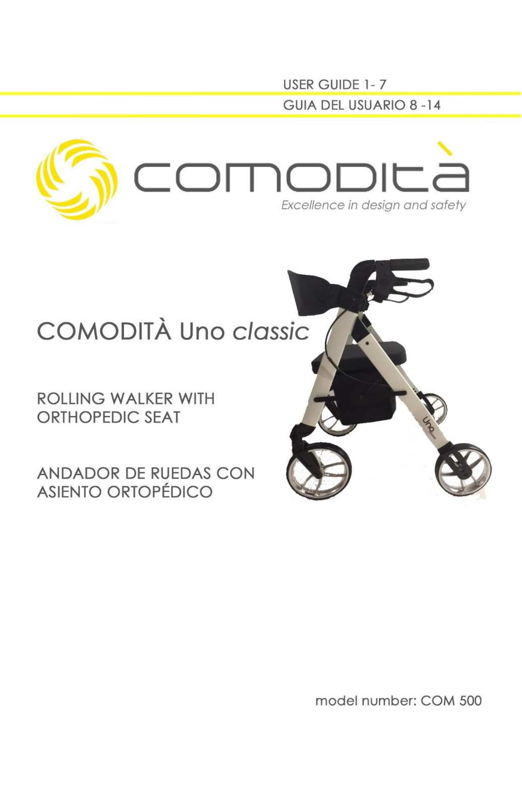 Comodita COM 500 USER GUIDE - ManualMachine.com