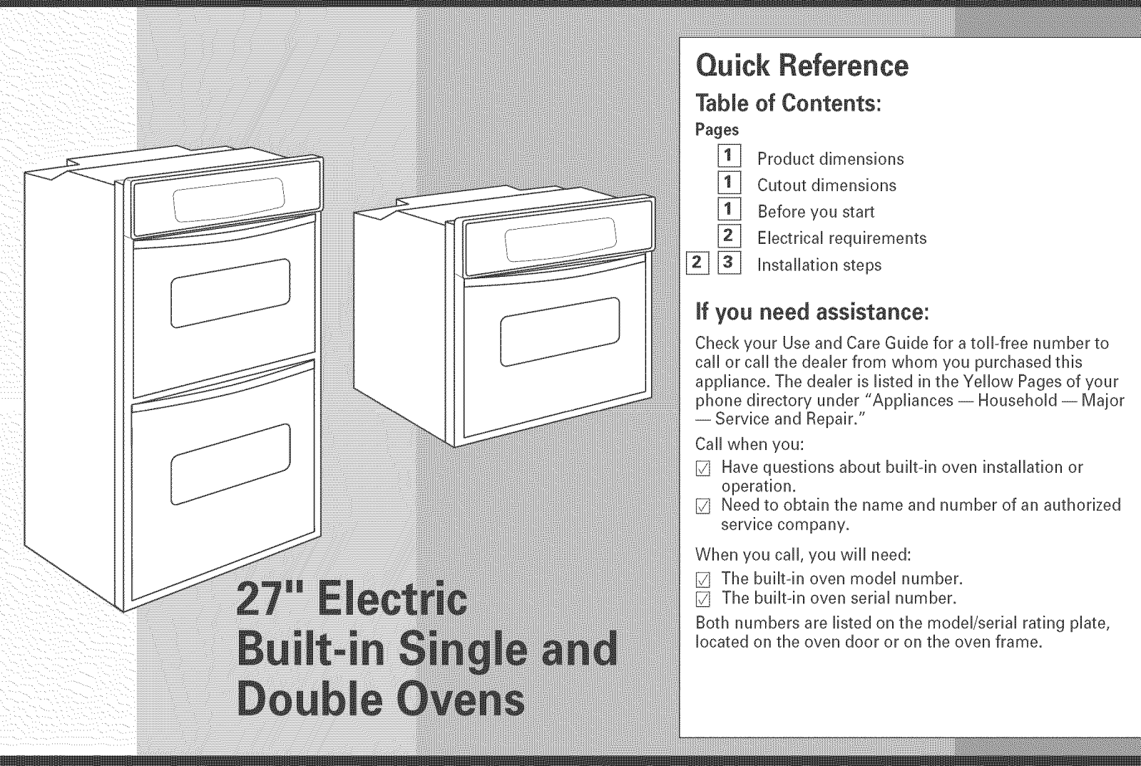 Whirlpool GBS277PDT12, GBS277PDS12, GBS277PDQ11, GBS277PDB11, GBS277PDB12 Installation Guide - ManualMachine.com