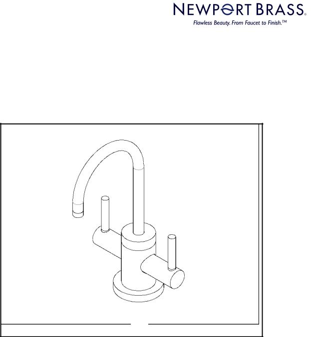 Newport Brass 106, 107, 108, 1030-5603, 1200-5603 Installation Manual