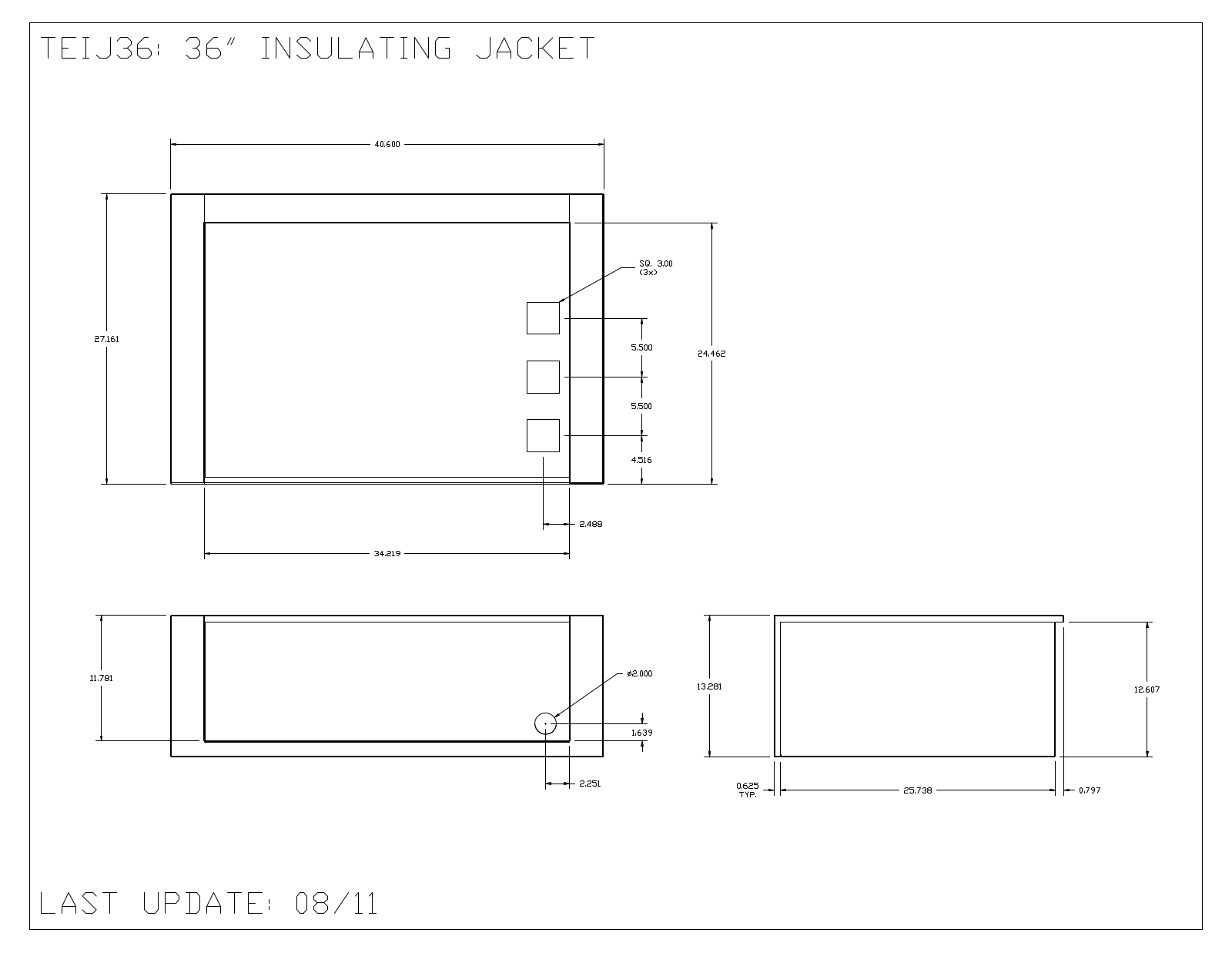 Twin Eagles TEIJ36 Diagram