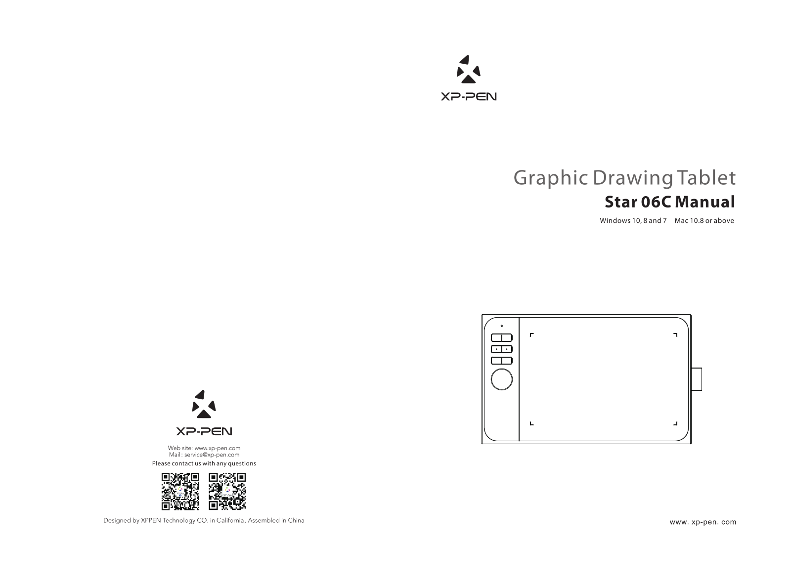 xp-pen Star 06C User Manual