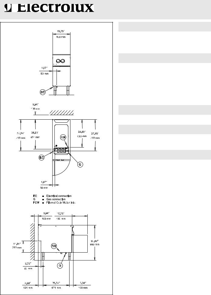 Electrolux 200374(NCPE1RU) General Manual