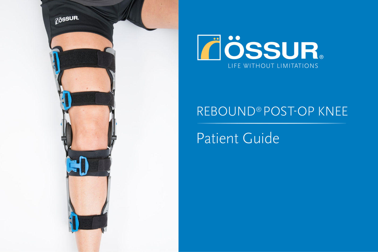 Össur REBOUND POST-OP KNEE User Manual