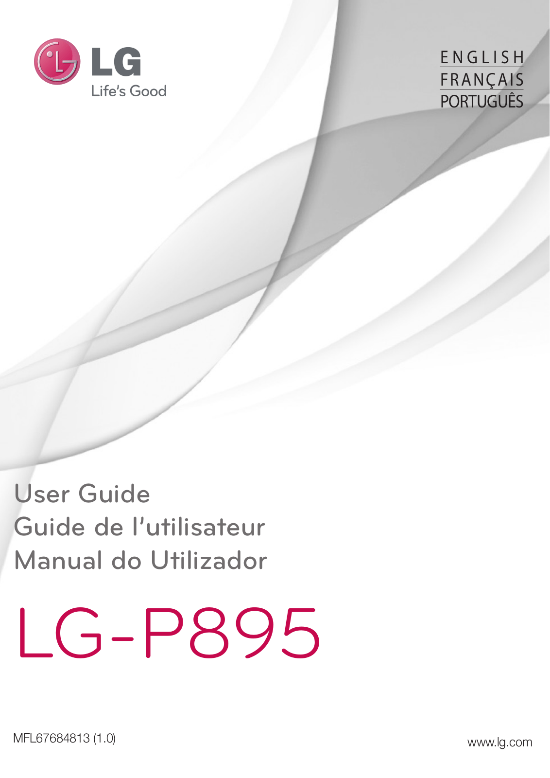 LG LGP895 Owner’s Manual