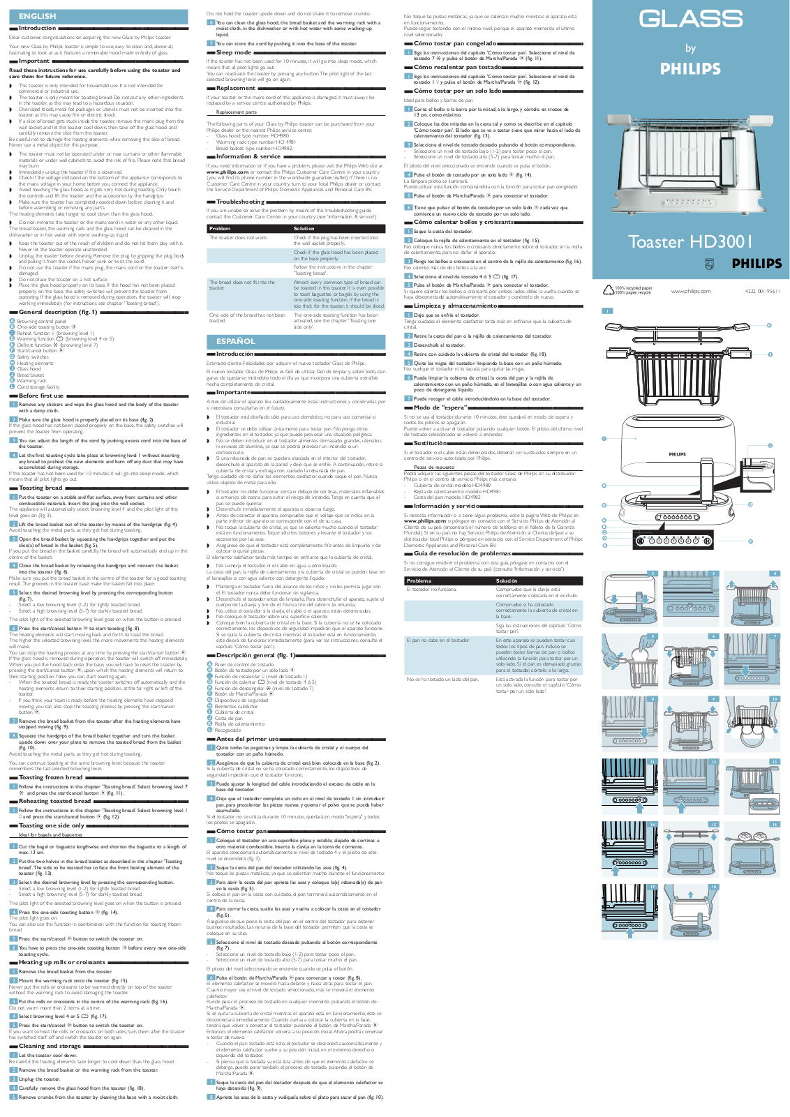 Philips HD3001/00 User Manual