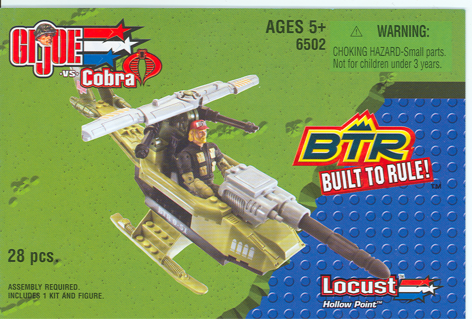 HASBRO Built to Rule GI Joe Locust User Manual