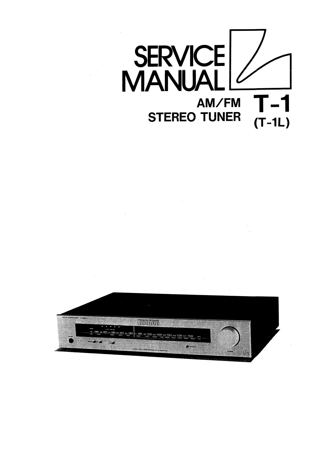 Luxman T-1 Service Manual