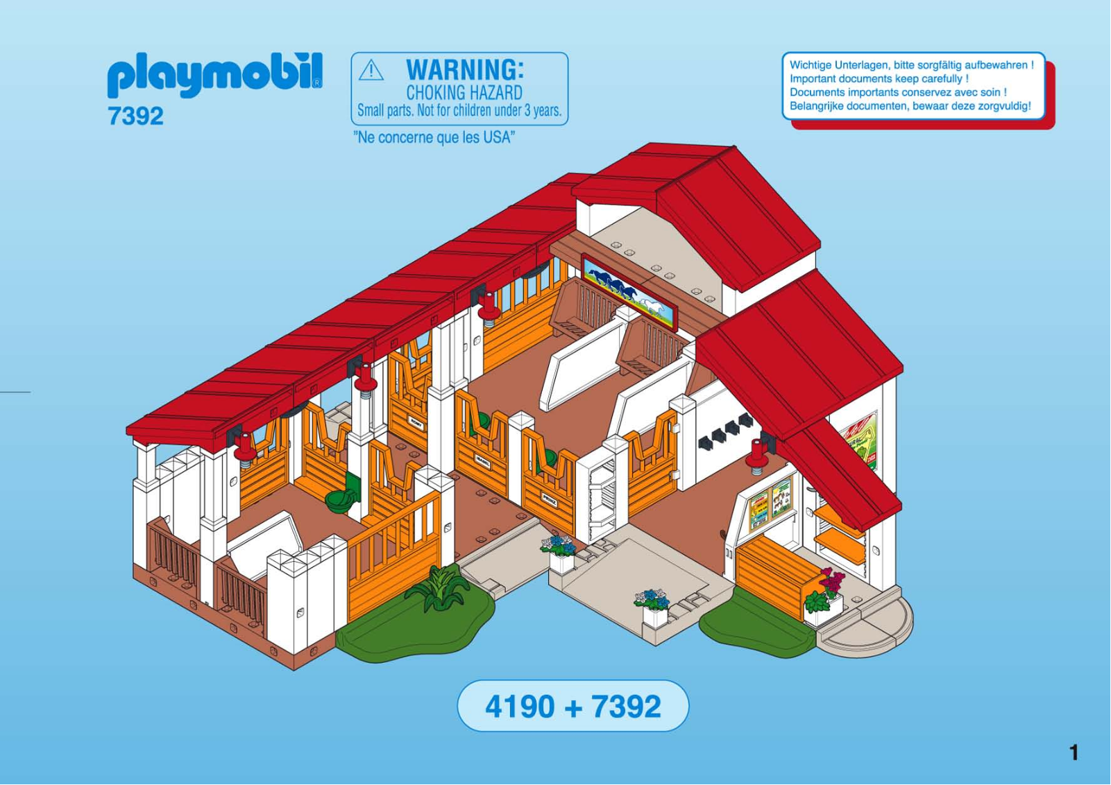 Playmobil 7392 Instructions