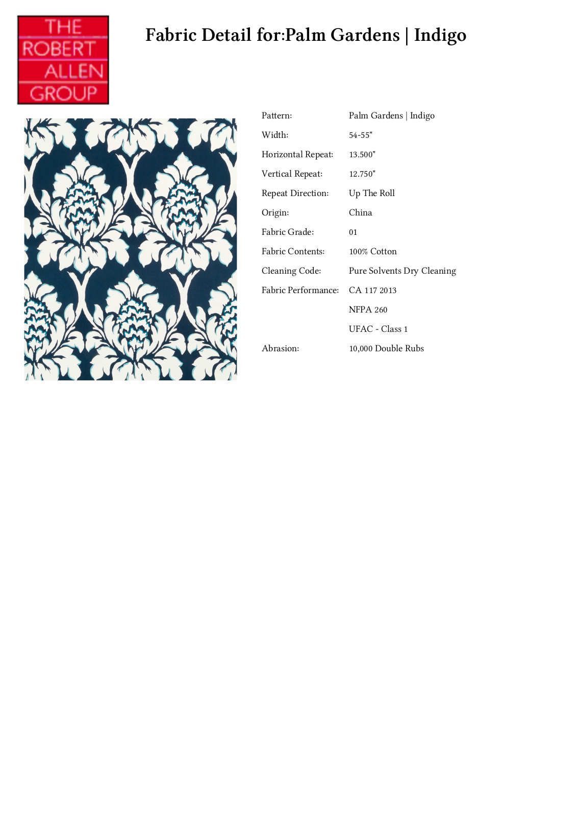 Robert Allen RALF1701 Specifications - ManualMachine.com