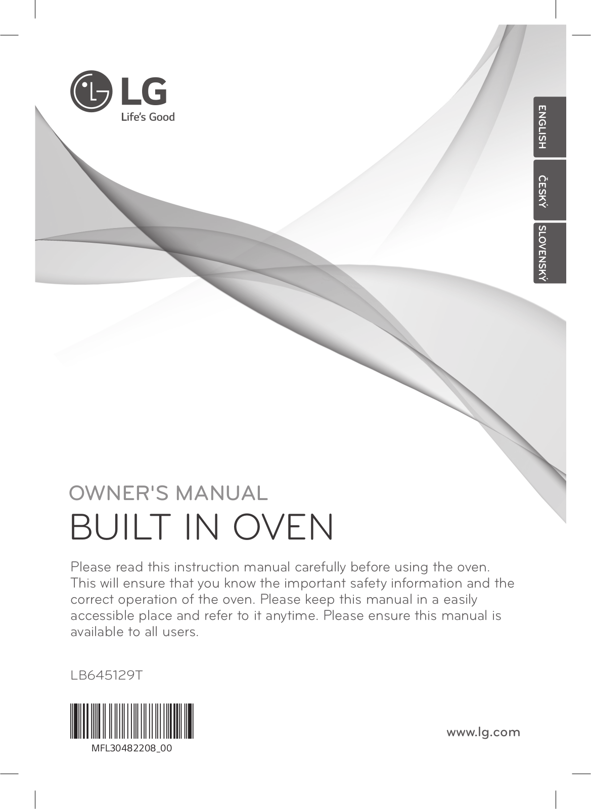 LG LB645129T Owner's Manual