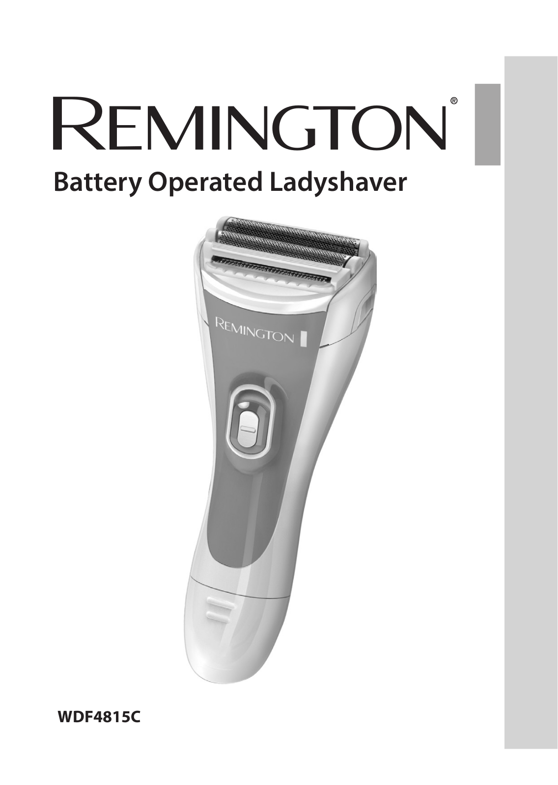 Remington WDF4815C User Manual