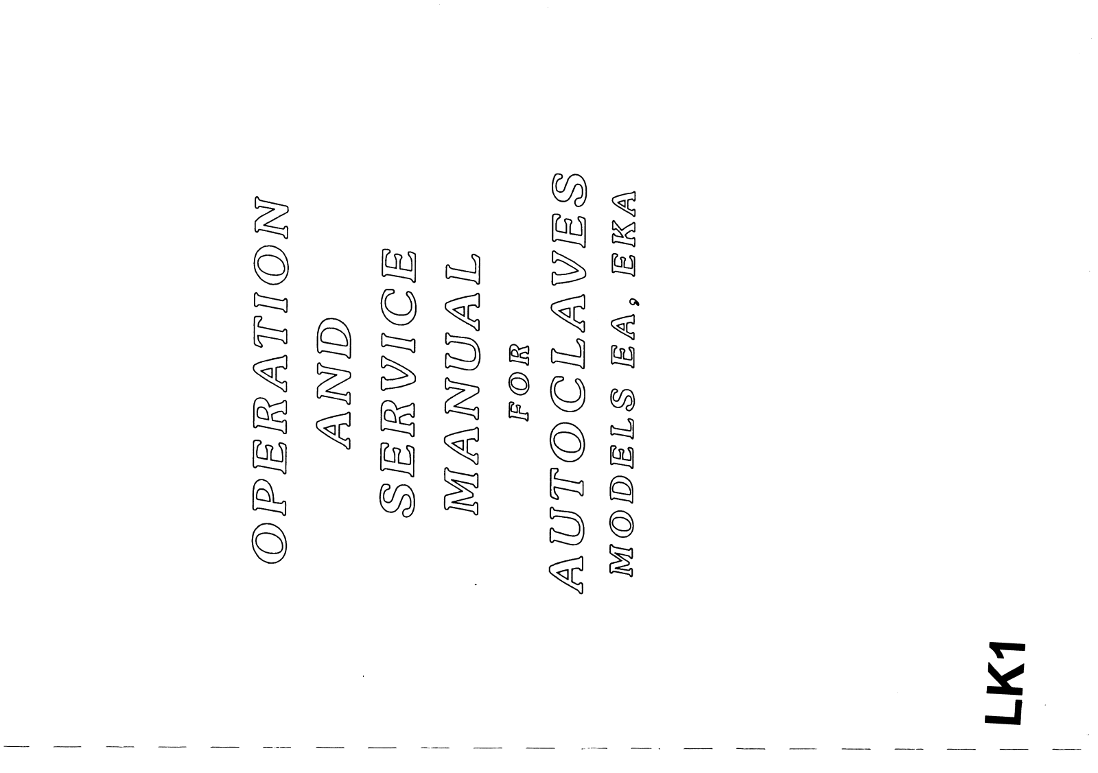 Tuttnauer EA, EKA Service Manual - ManualMachine.com