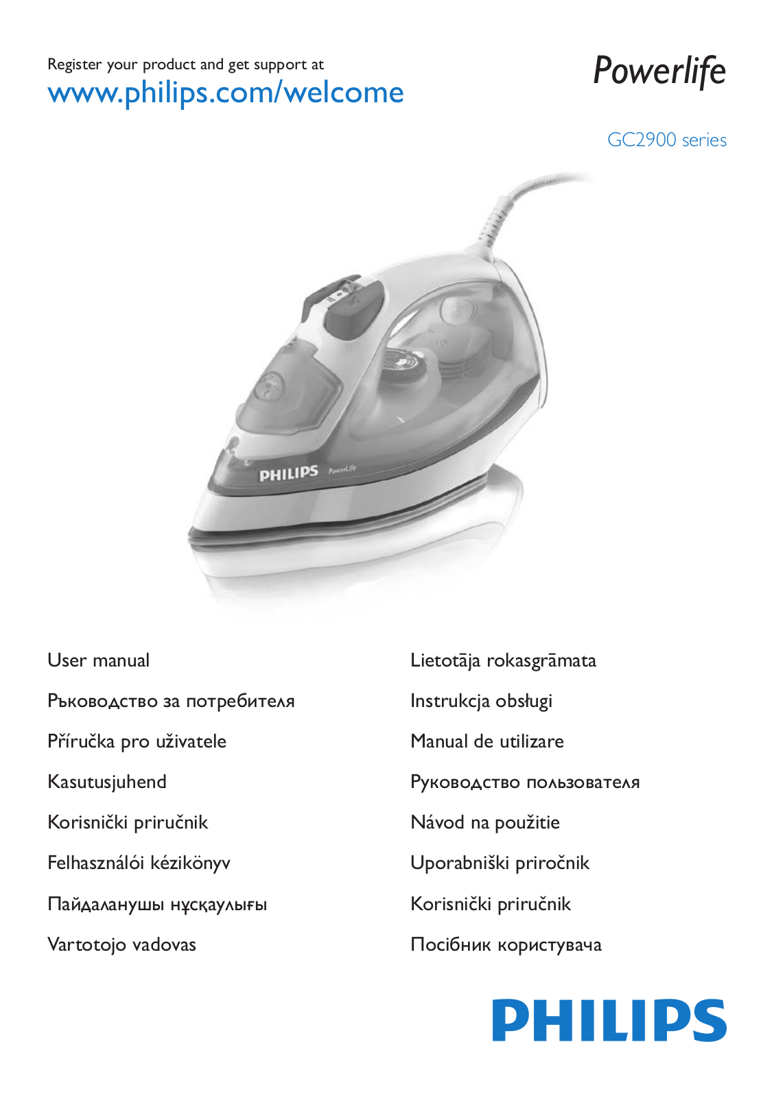 Philips GC2920 User Manual