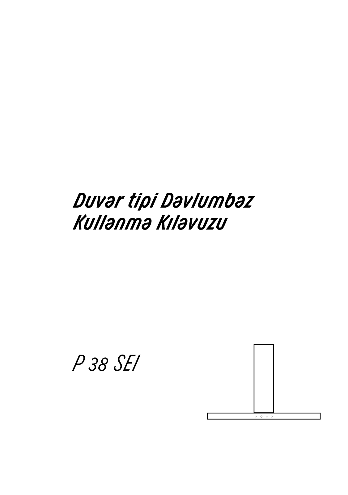 Arçelik P38SEI User manual