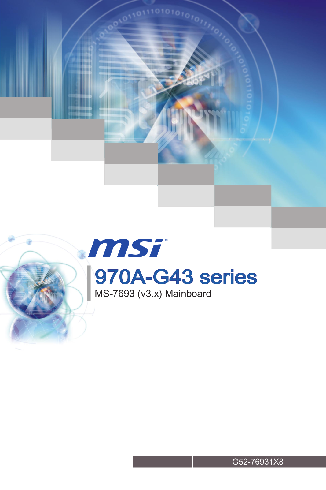 MSI 970A-G43 User Manual