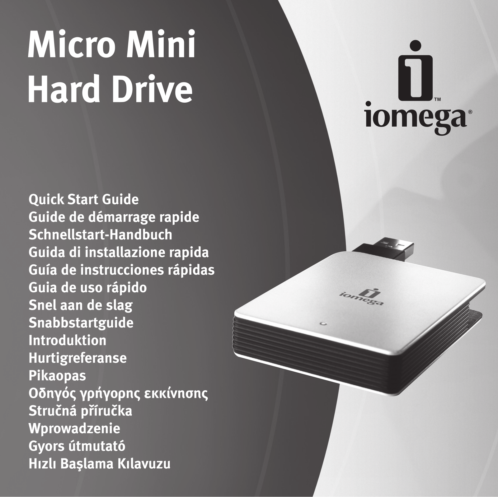 IOMEGA MICRO MINI Hard Drive User Manual