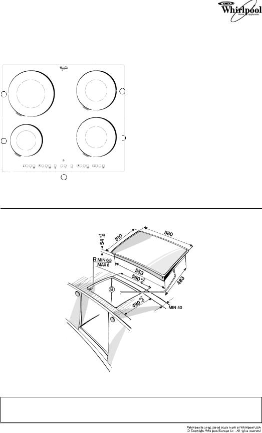 Whirlpool AKM 983/BA, AKM 983/NE PROGRAM CHART