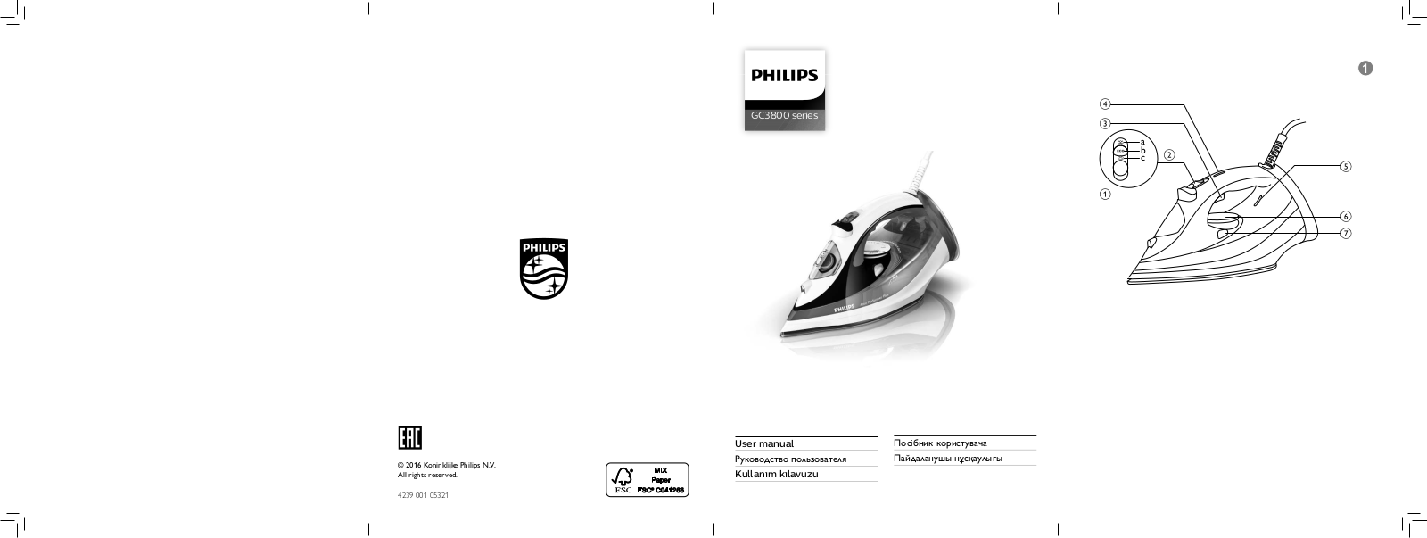 Philips GC3802 User Manual