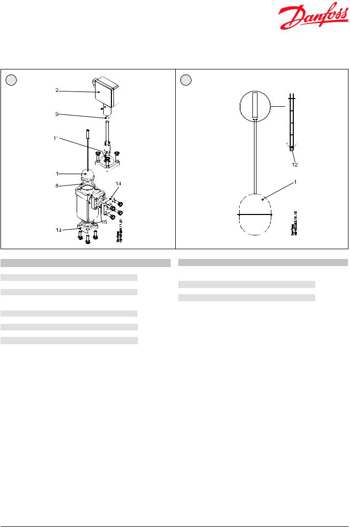 Danfoss AKS 38 Data sheet