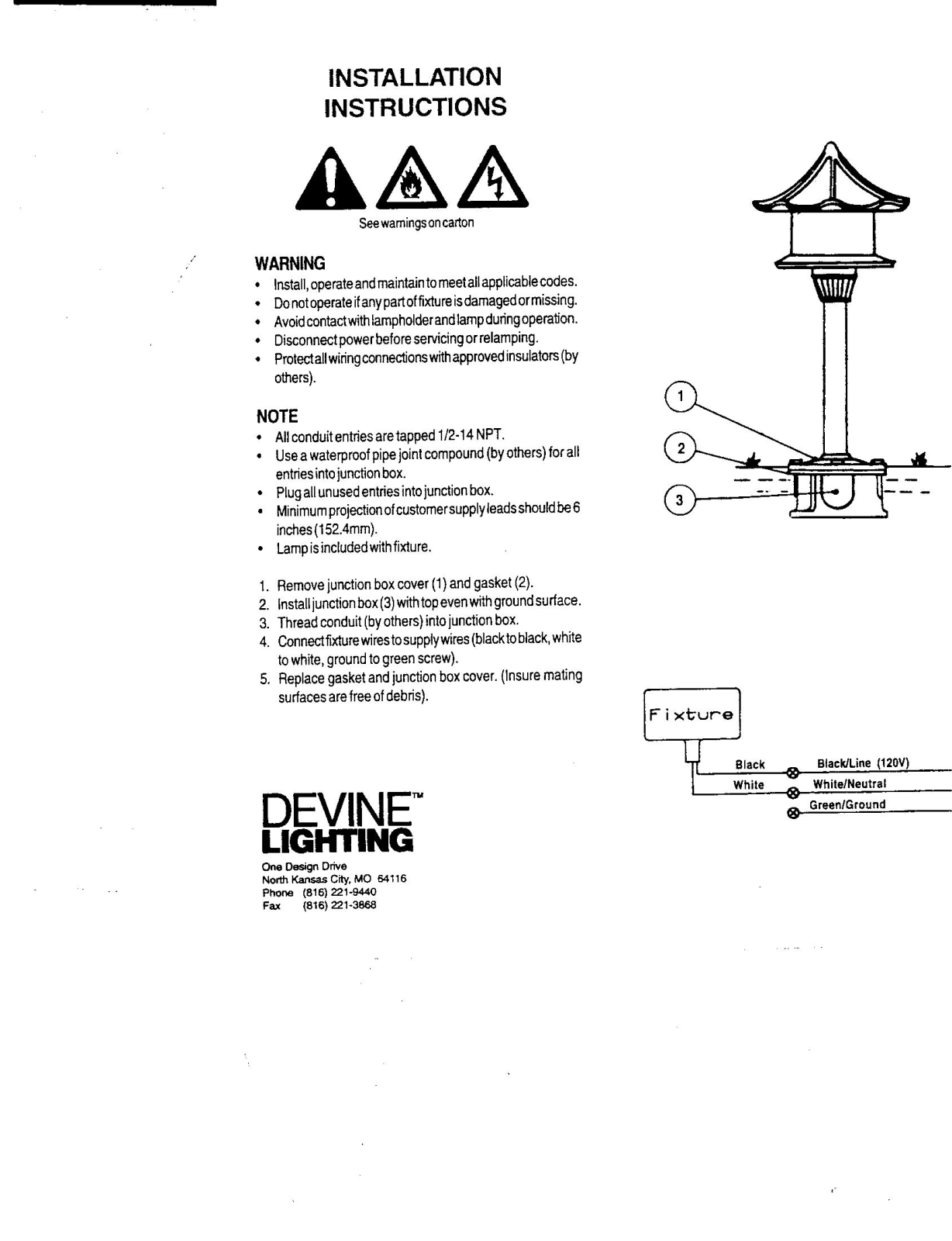 Hubbell Lighting DEVINE PROFILE LIGHT User Manual