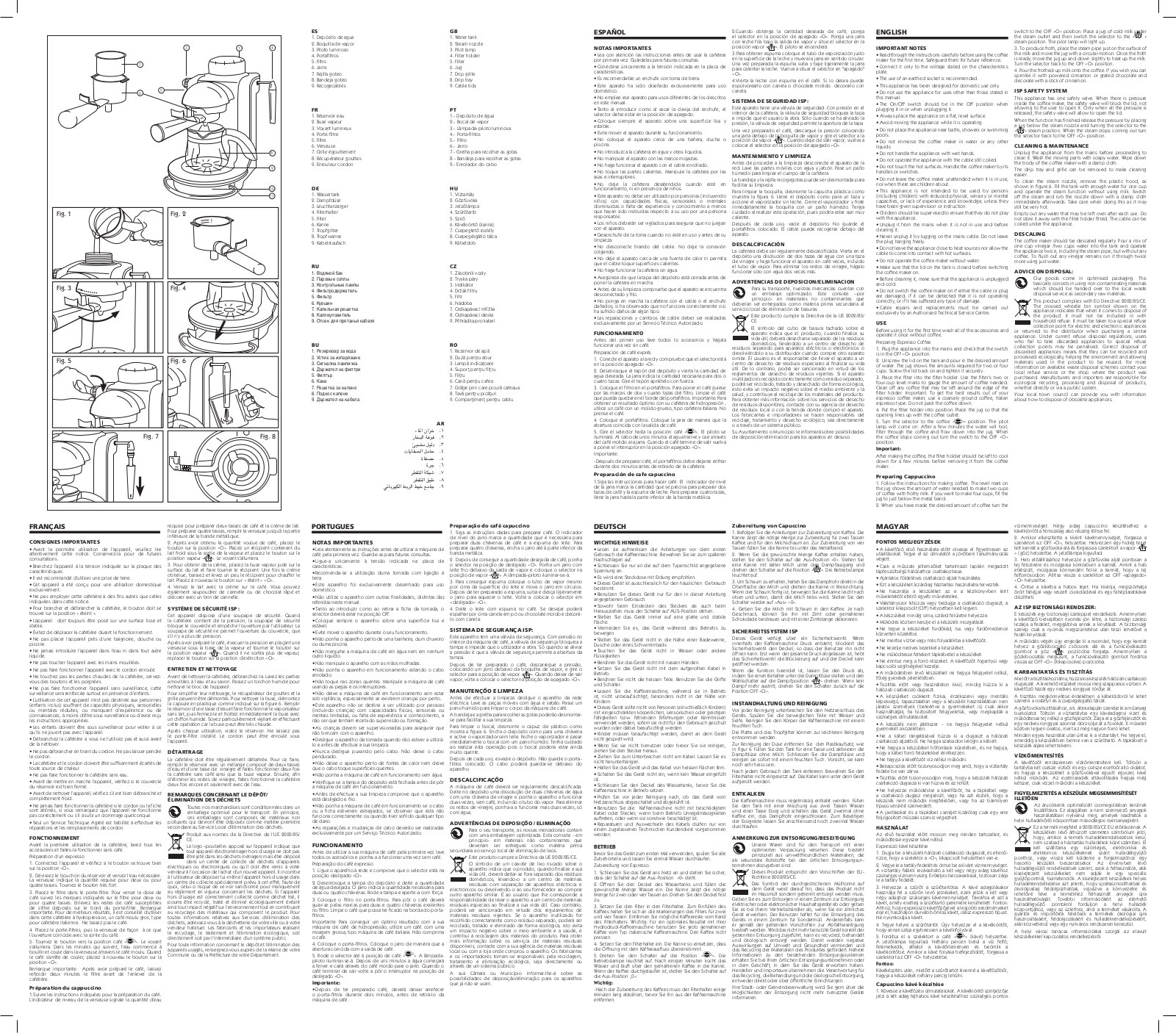 Ufesa CE7125 User Manual