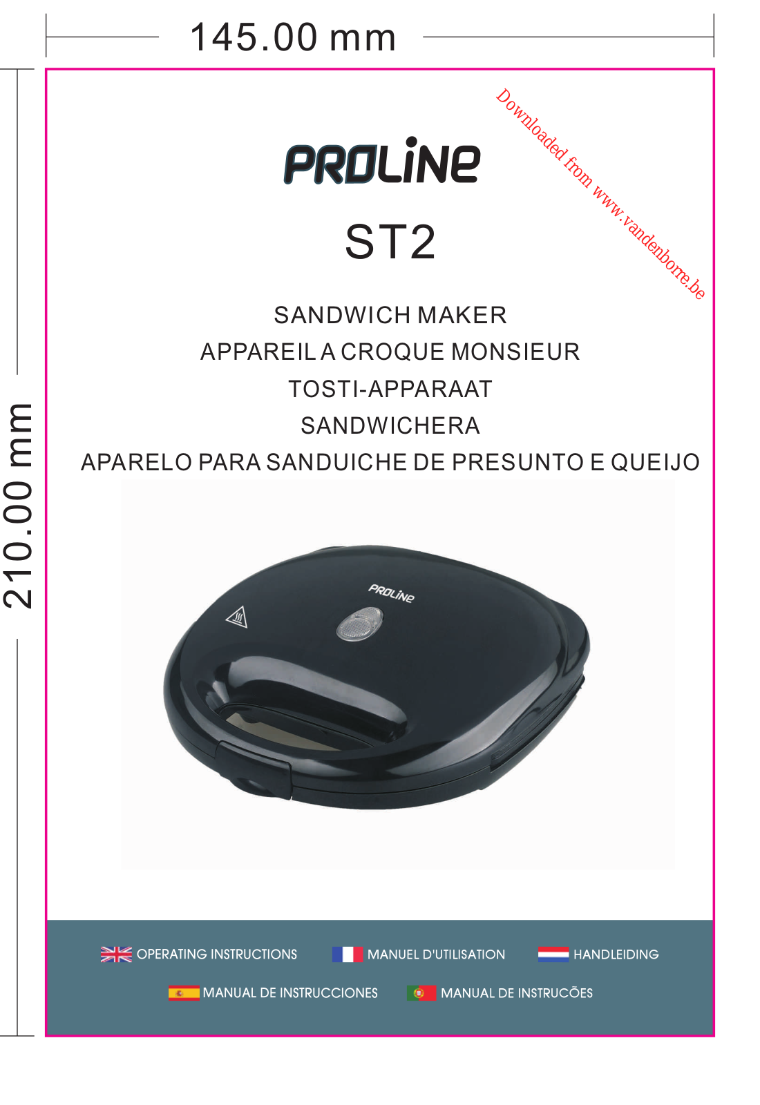 PROLINE ST2 User Manual