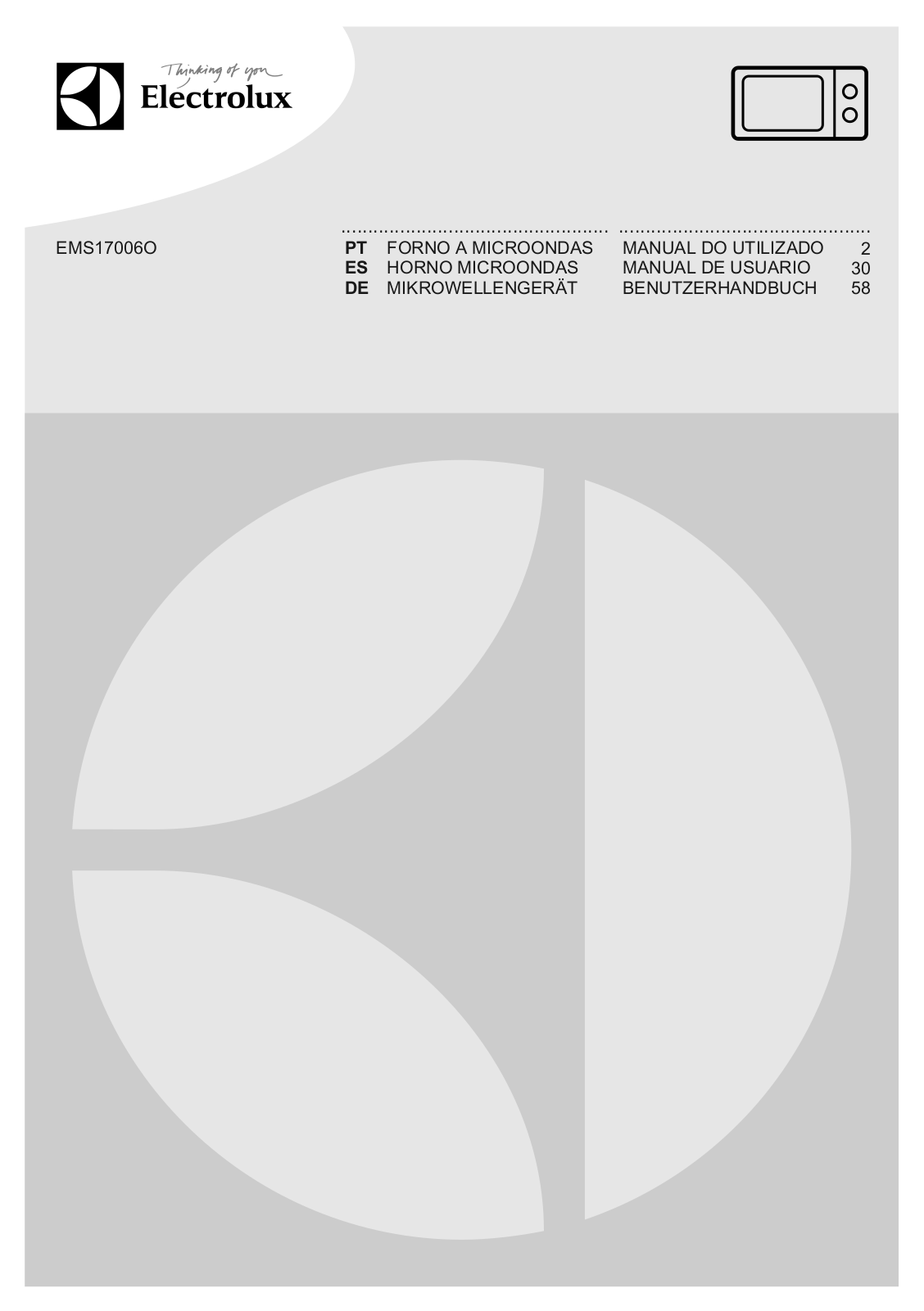 Electrolux EMS17006OX User Manual