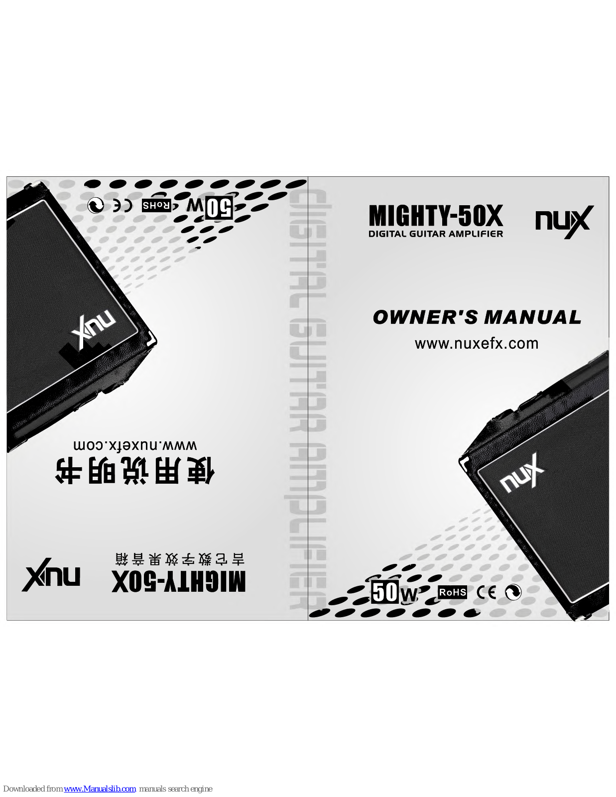 nux MIGHTY-50X Owner's Manual