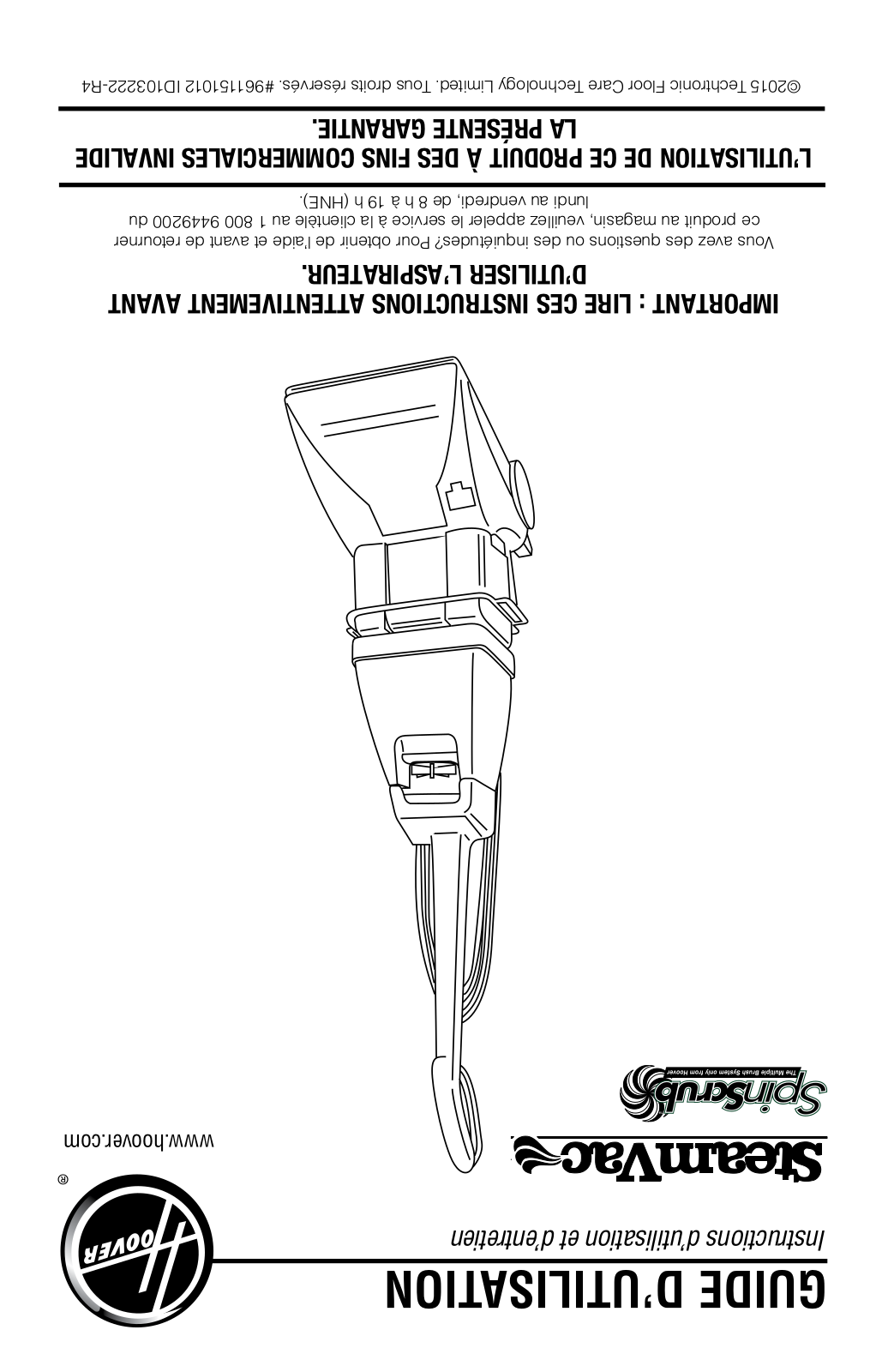 Hoover F5914900 User Manual