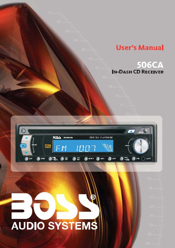 BOSS 506CA User Manual