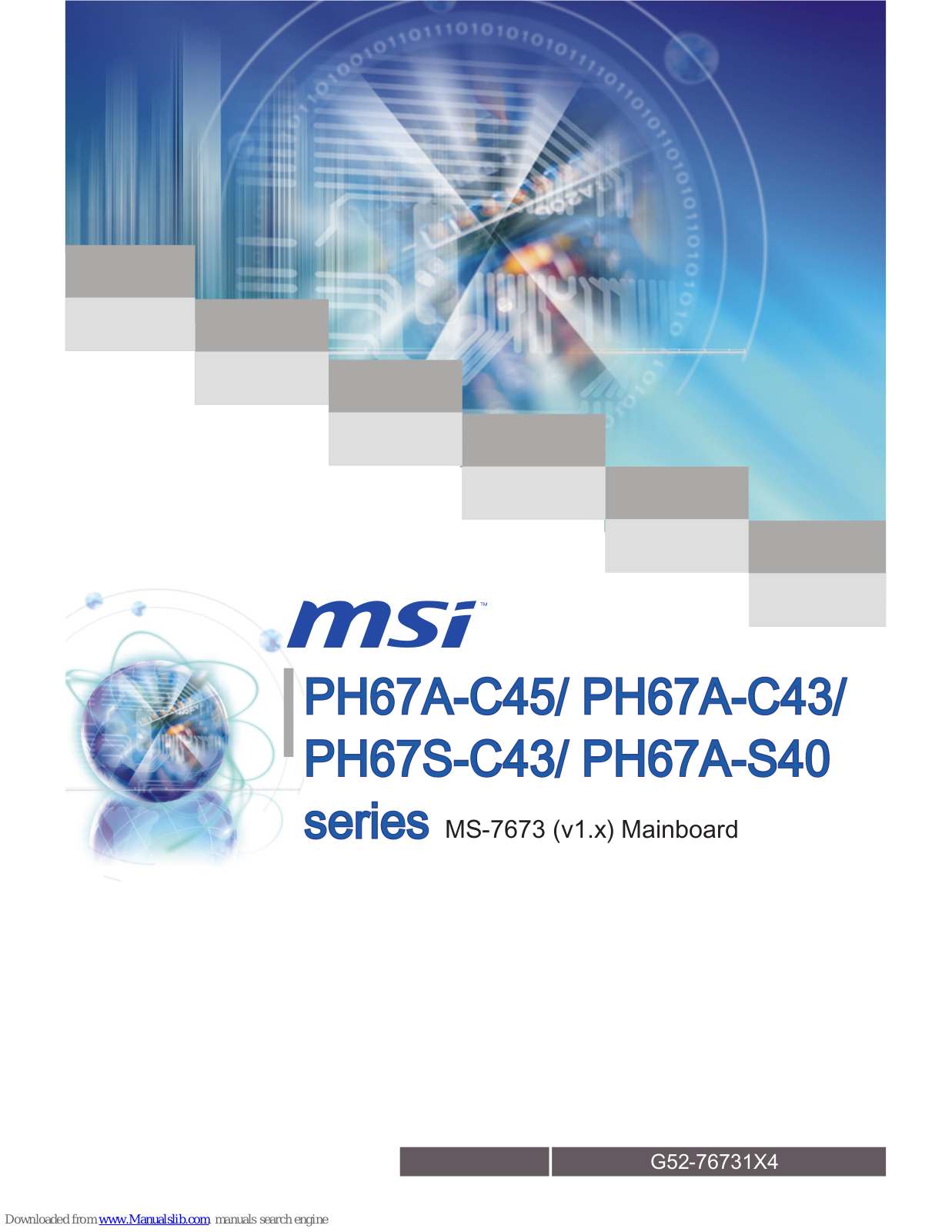 MSI PH67A-C45, PH67A-C43, PH67A-S40 User Manual