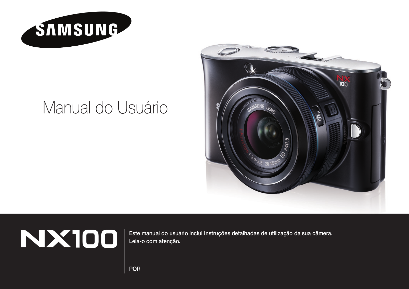 Samsung NX100 User Manual