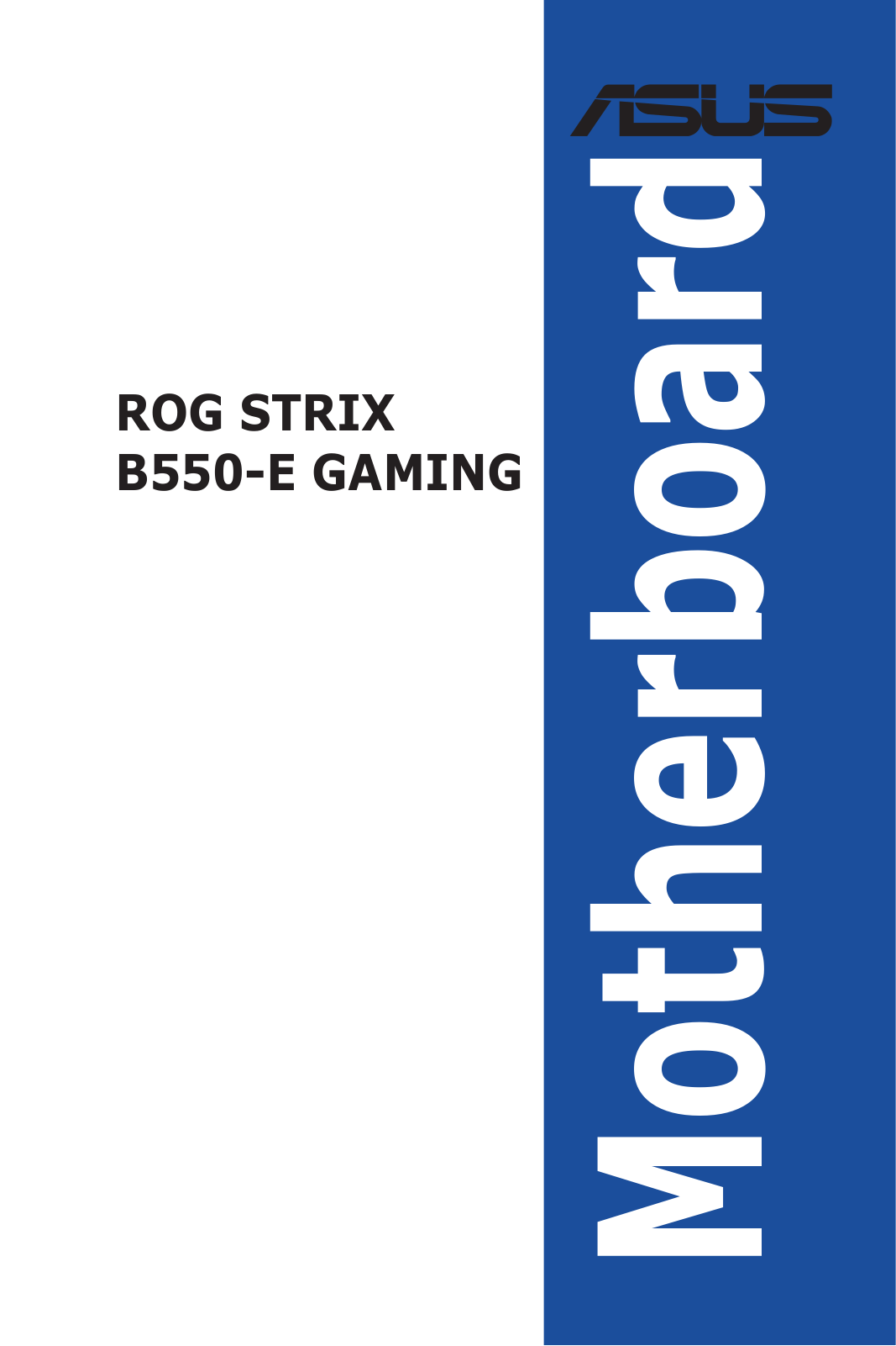 ASUS ROG Strix B550-E Gaming Service Manual