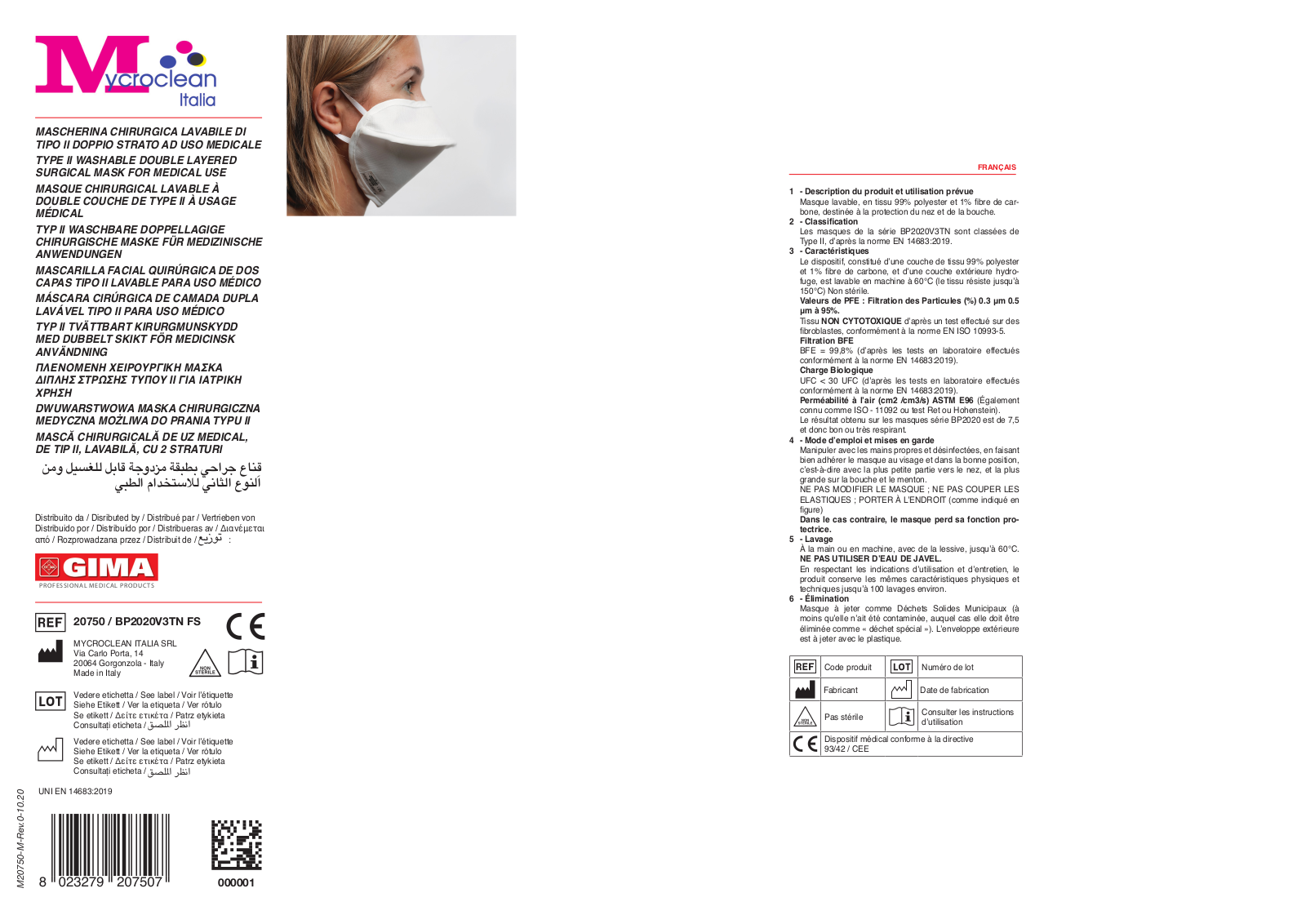Gima 20750, BP2020V3TN FS User guide - ManualMachine.com