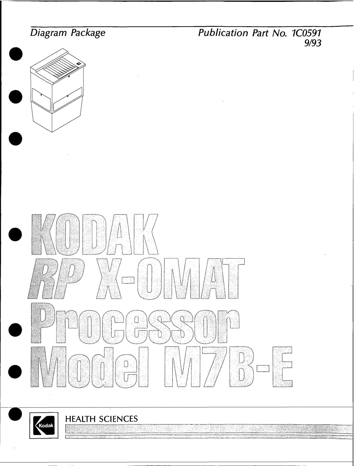 Kodak X-Omat M7B Service Manual