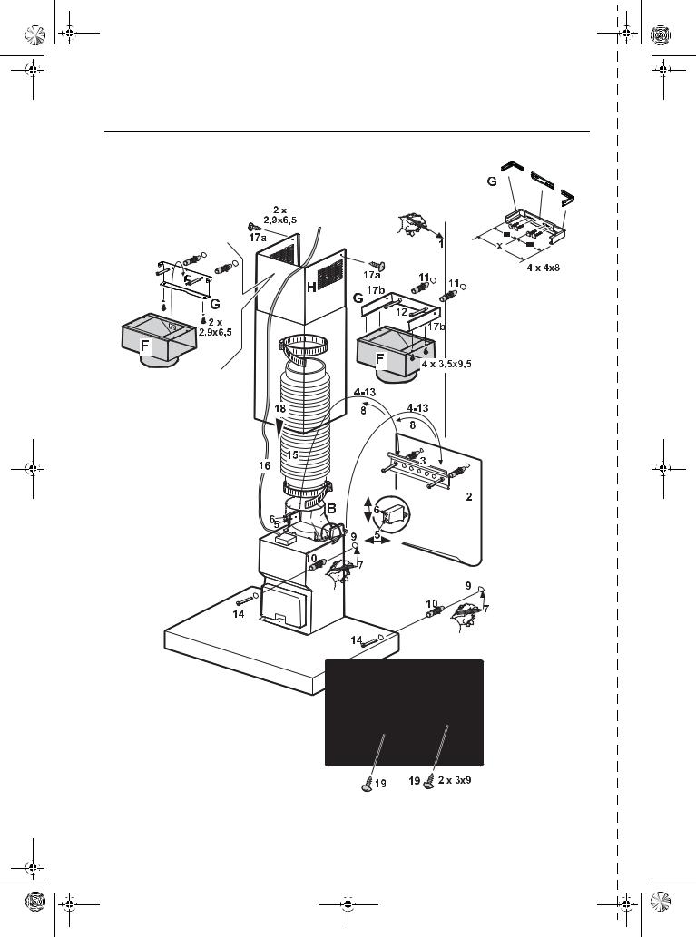 Whirlpool DDB 5310, DDB5390, DDB5790 INSTALLATION SHEET