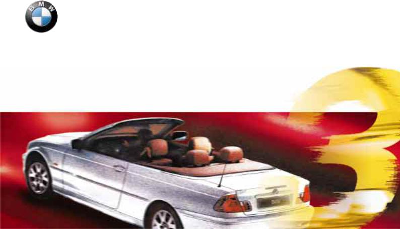 BMW SERIE 3 CONVERTIBLE 2001, 2001 330CI, 2001 325CI Manual