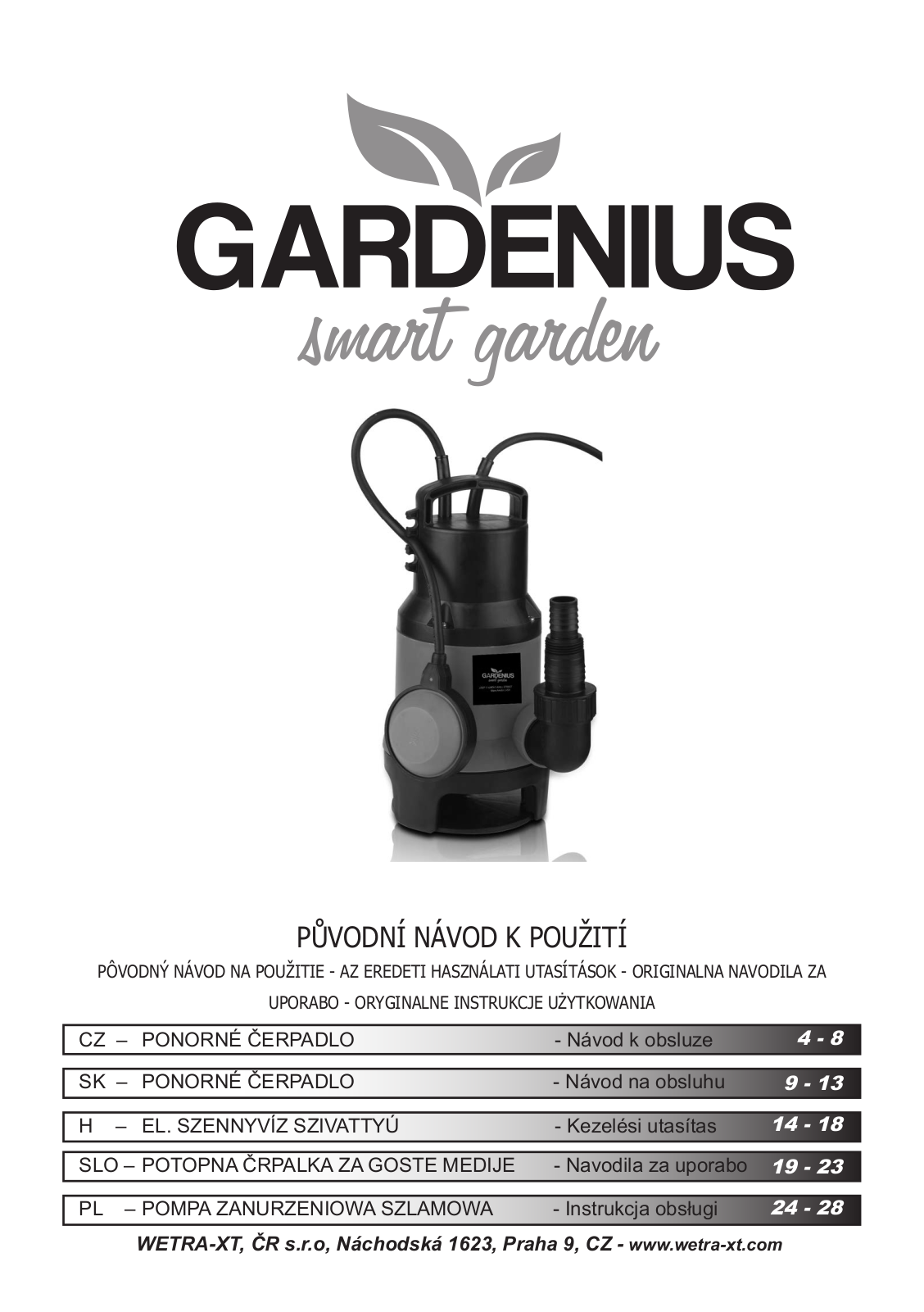 Gardenius GE9CPK65 User Manual