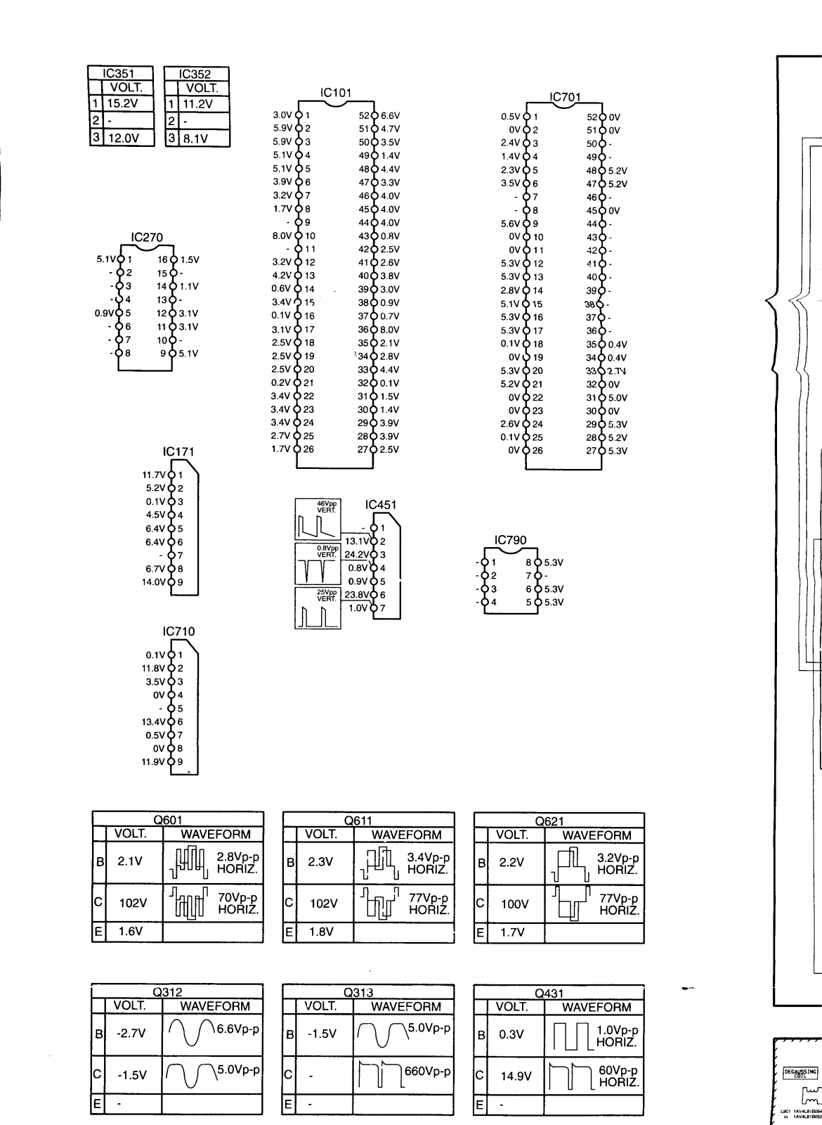 Sanyo C14EA80H-00 Schematic