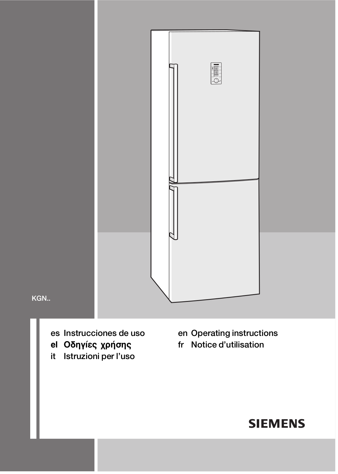 SIEMENS KG46NP94 User Manual