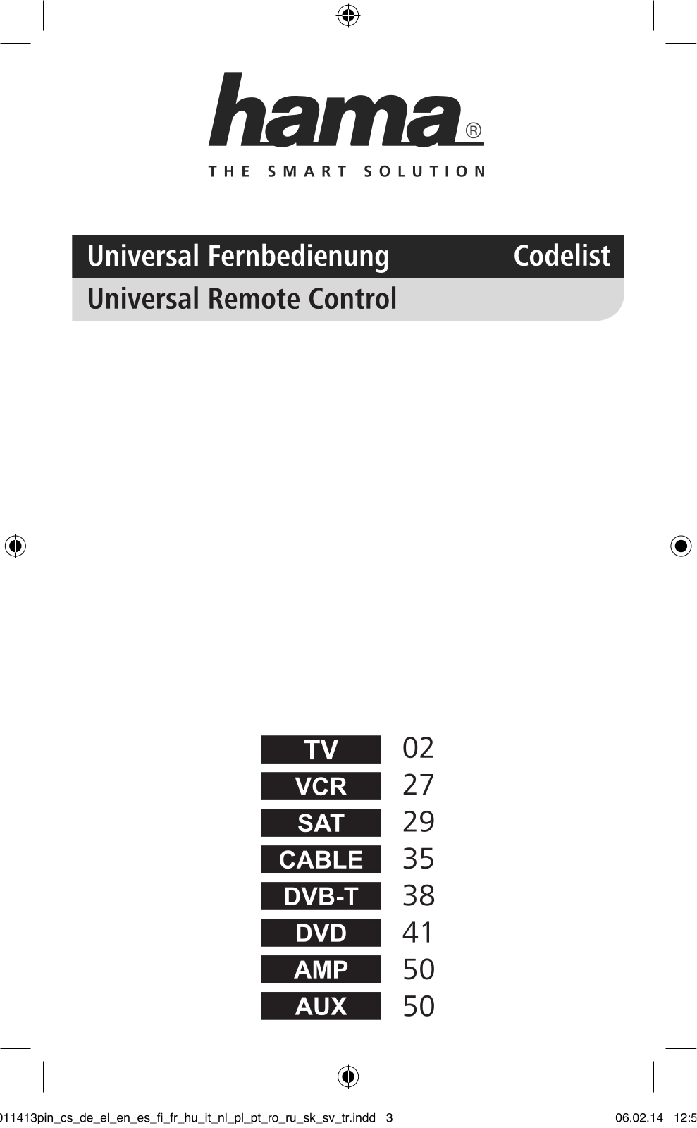 HAMA 00011412 User Manual