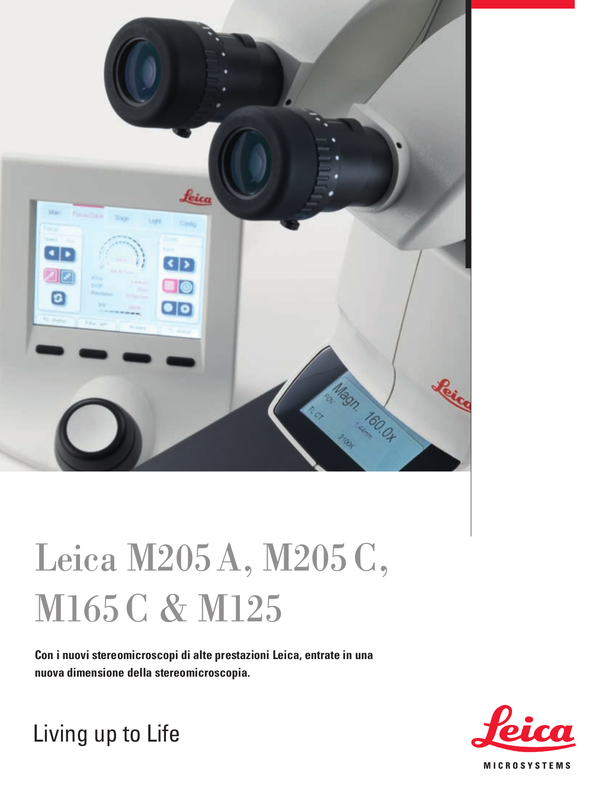 Leica M165 C, M205 A, M125, M205 C BROCHURE