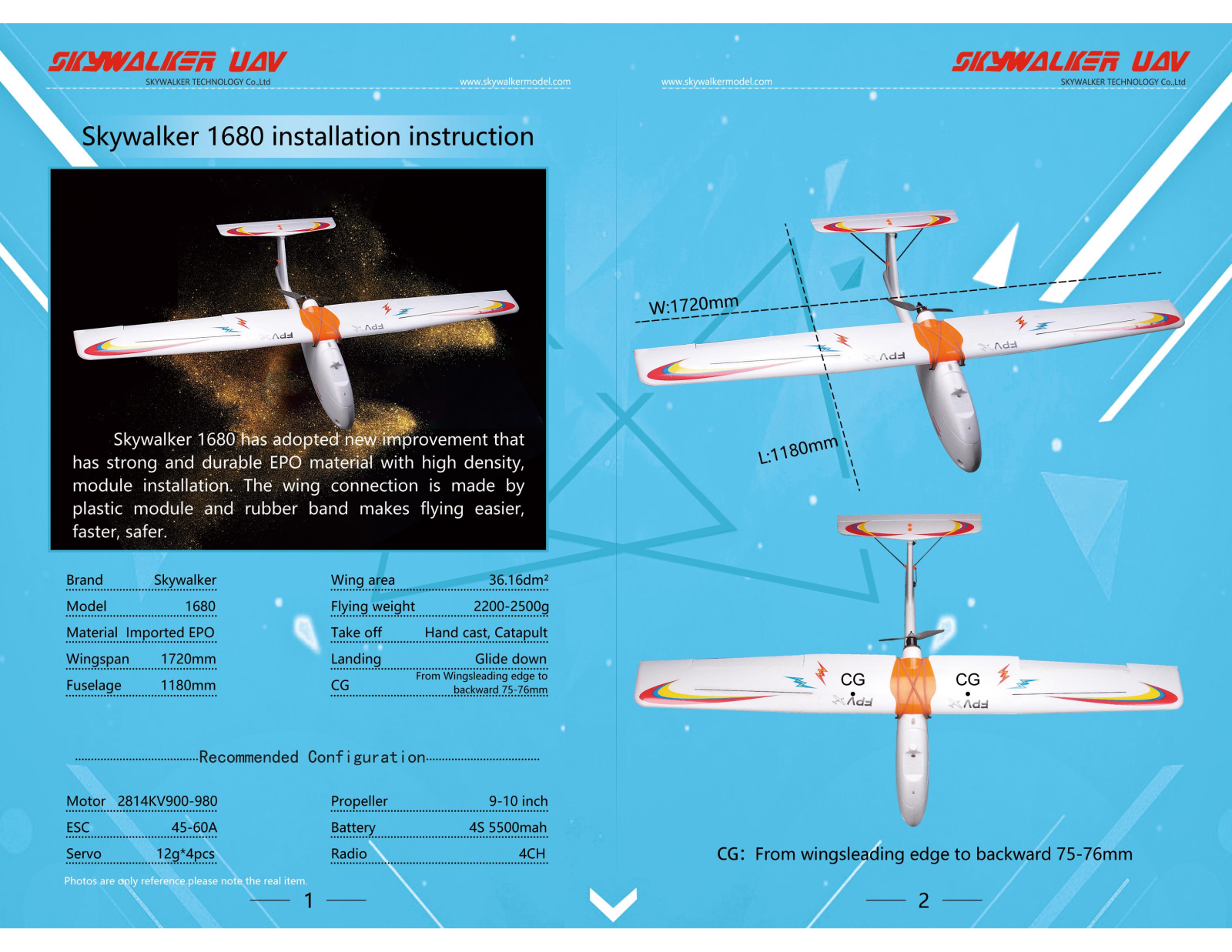 Skywalker Skywalker 1680 User guide - ManualMachine.com