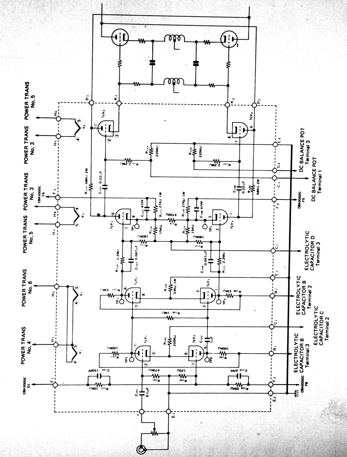 Luxman MB-3045 Schematic