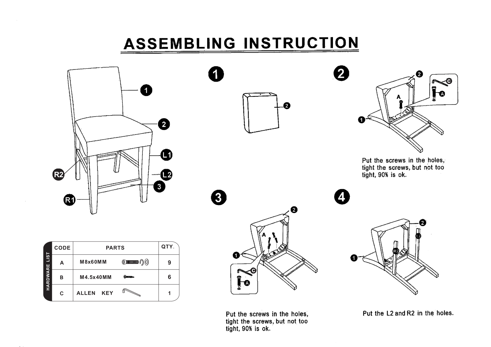 Red Barrel Studio W005191476 Installation & Assembly - ManualMachine.com