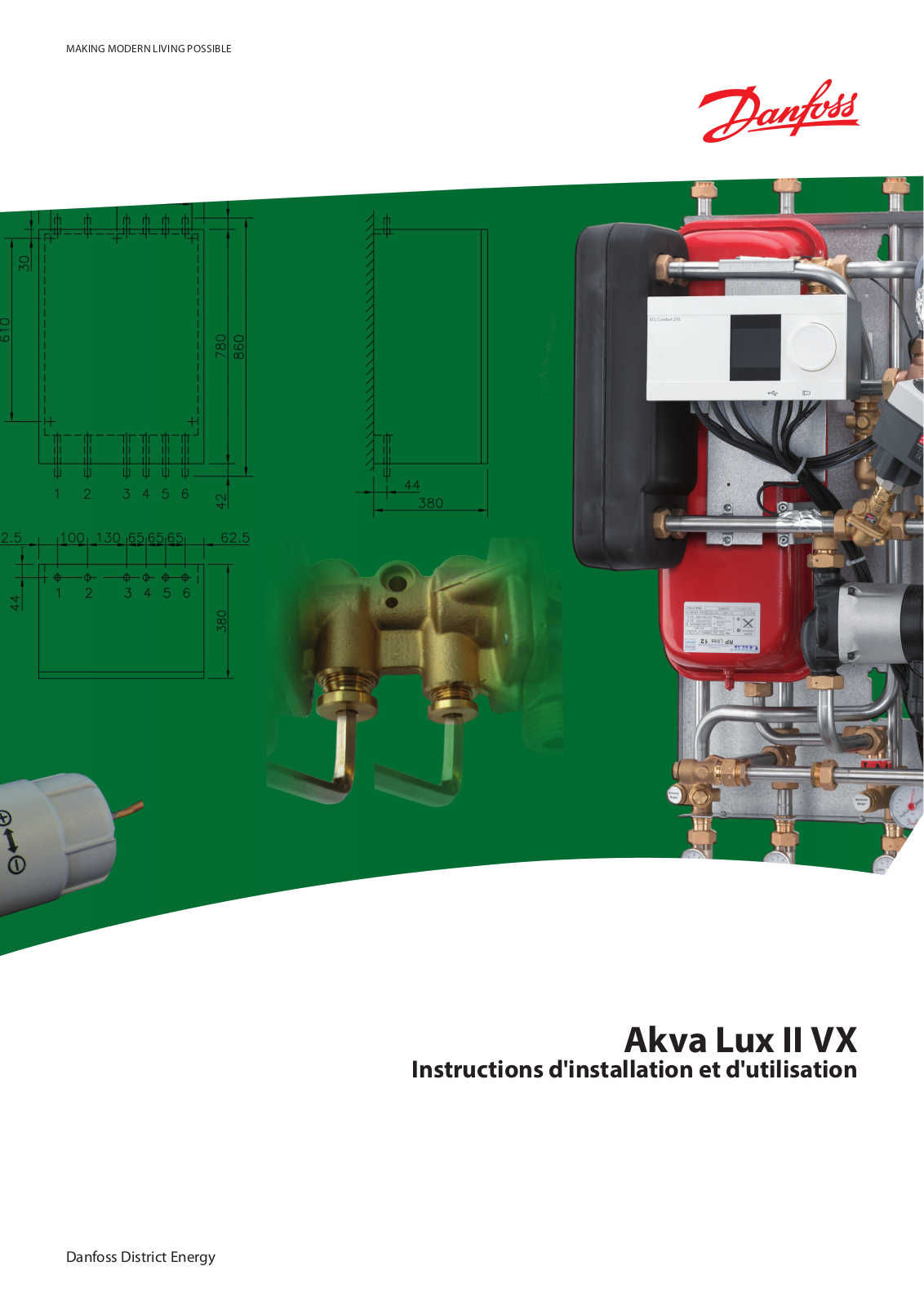 Danfoss Akva Lux II VX Operating guide