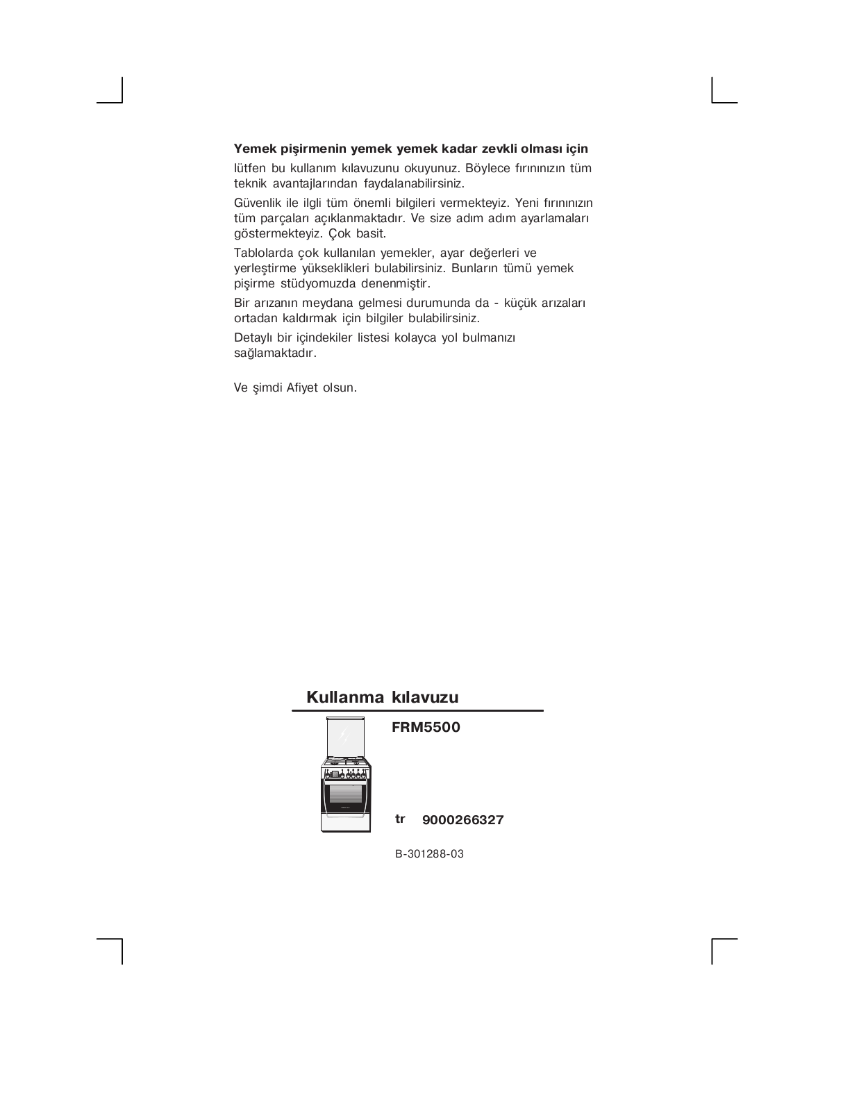 Siemens FRM5500 User Manual