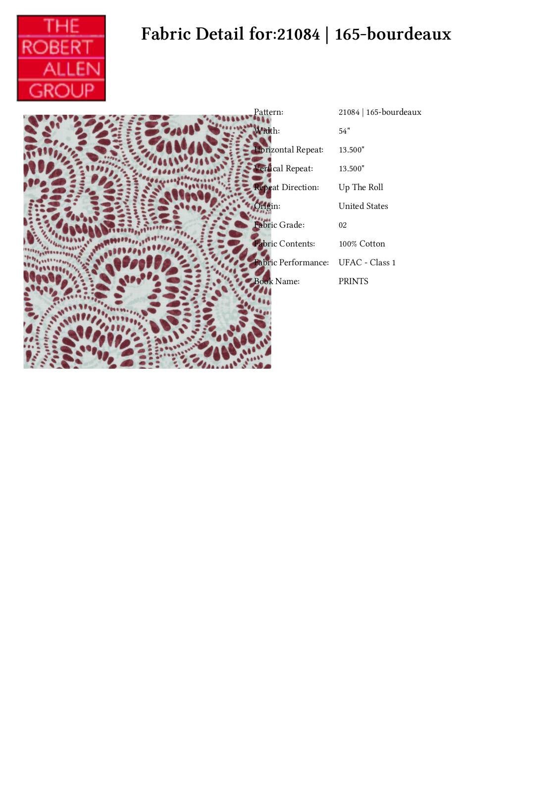 Duralee CRAL5015 Specifications - ManualMachine.com
