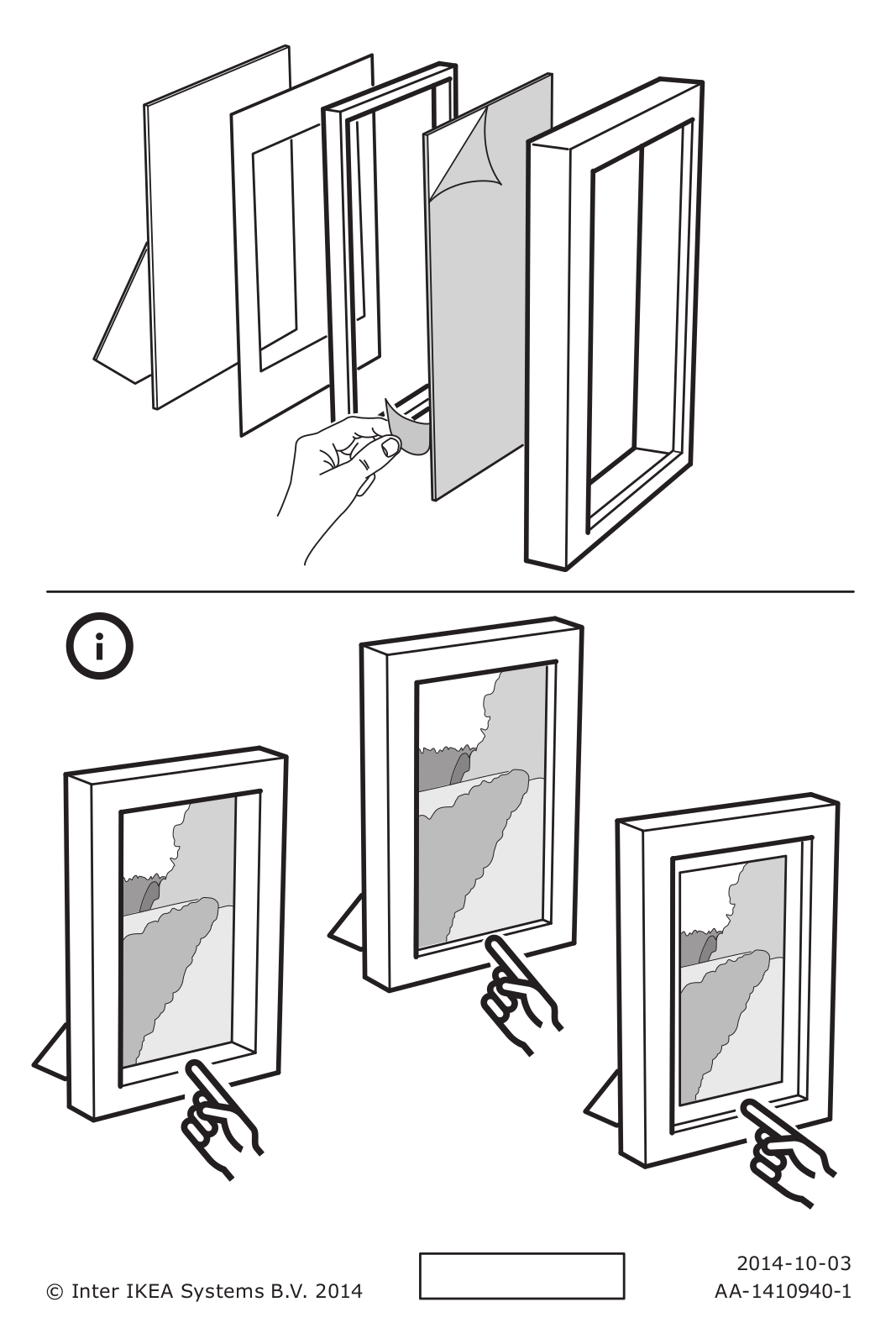 Ikea 50297414, 70303329, 20297401 Assembly instructions